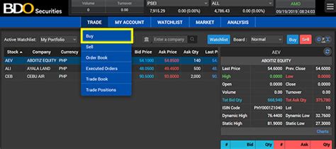bdo stock broker.